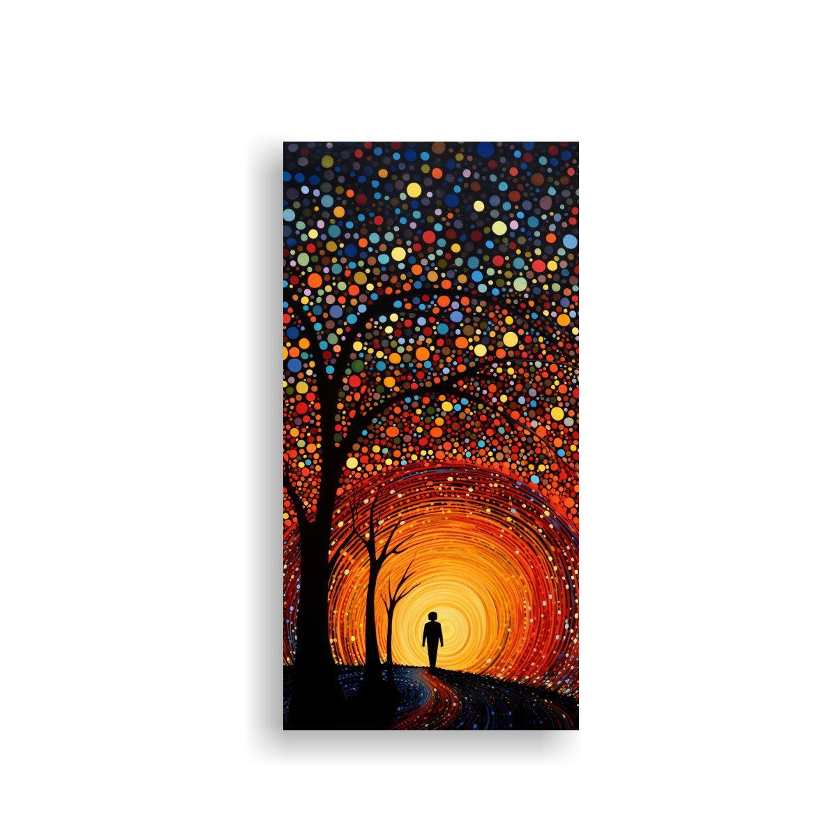 Pintura Decorativa Dibujo Mágico Inspirado En El 40x80cm-0