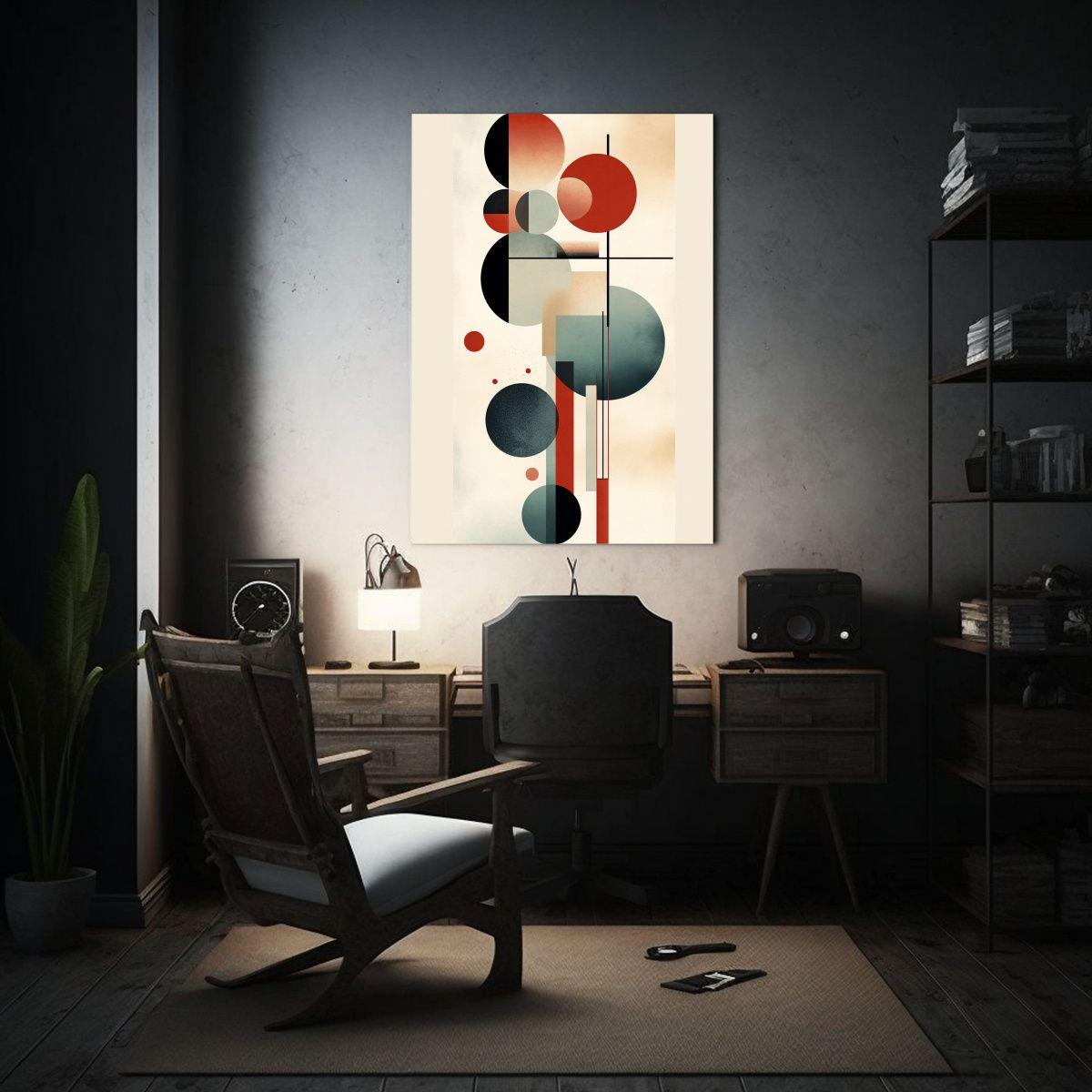Cuadro Abstracto Para La Decoración Del Hogar 80x120cm-2