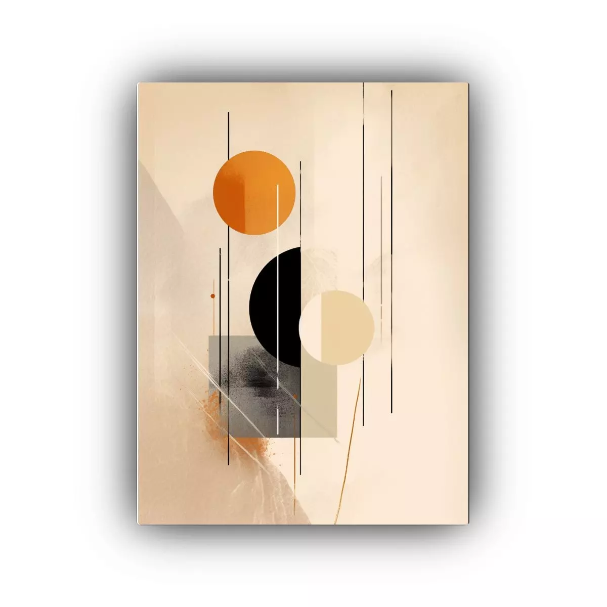 Pinturas Minimalistas De Tinta En Línea 40x60cm-0