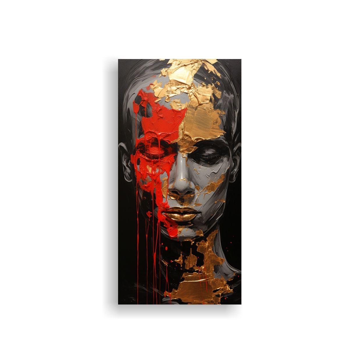 Cuadro De Tela Expresión Belleza Natural 70x140cm-0