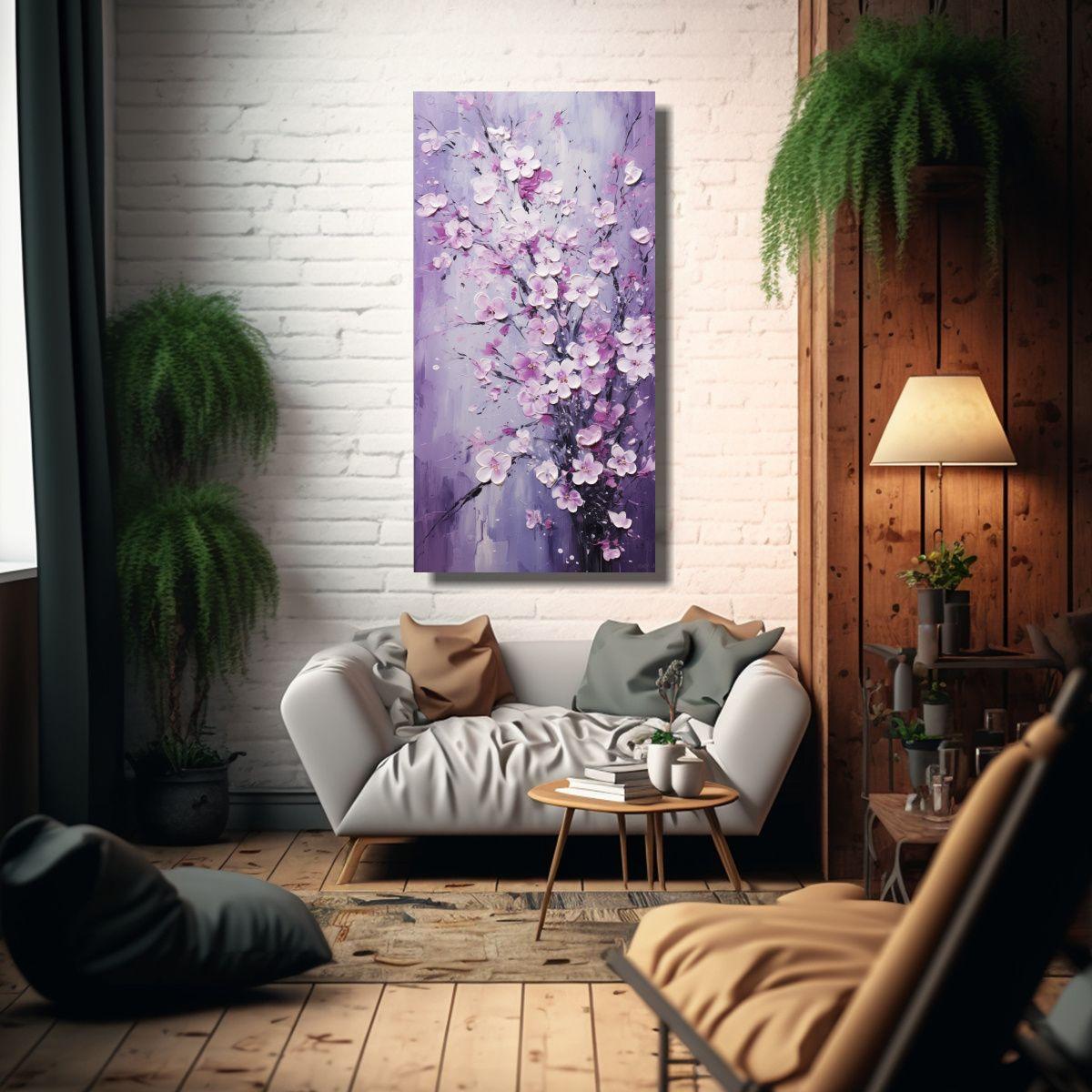 Cuadro Pintura En Lienzo Inspiración 80x160cm-2