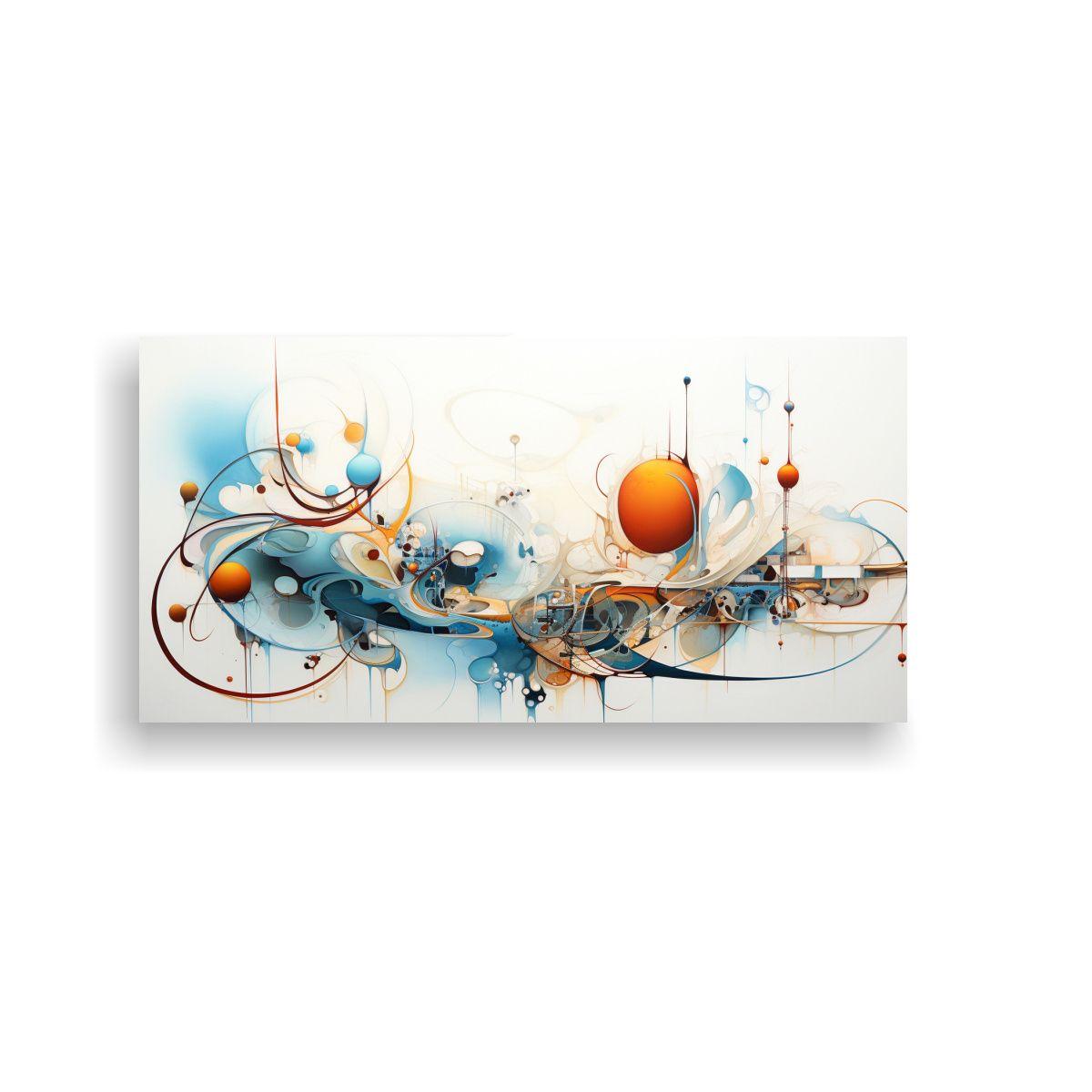 Pinturas Abstractas Para Decorar Con Belleza En 60x30 Cm-0