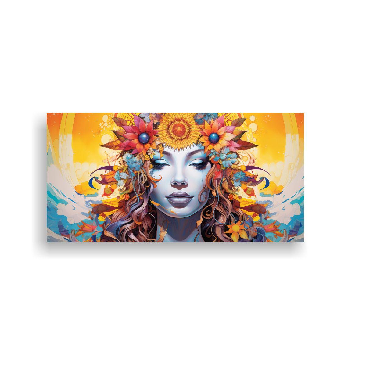 Cuadro Decorativo Estilo Vintage Sphinx En 120x60cm-0