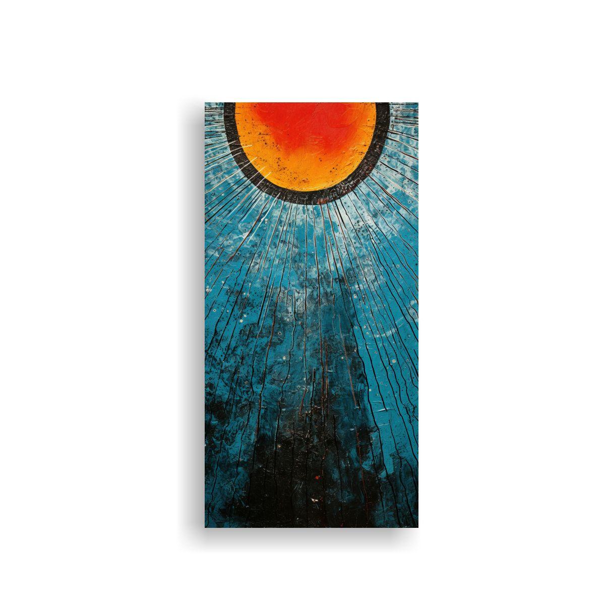 Tela Acuarela Bastidor Linda Impresión 60x120cm-0