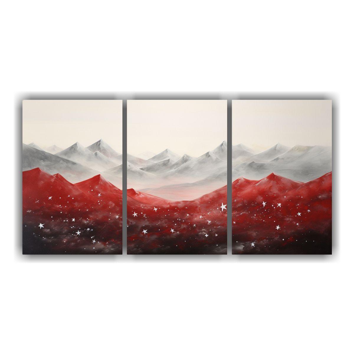 Pintura De Paisaje De Montaña Con Estilo 150x75 Cm-0