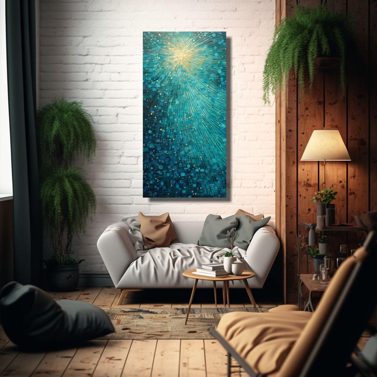 Cuadro De Pared Fotografía Intensidad Estilo 60x120cm-2