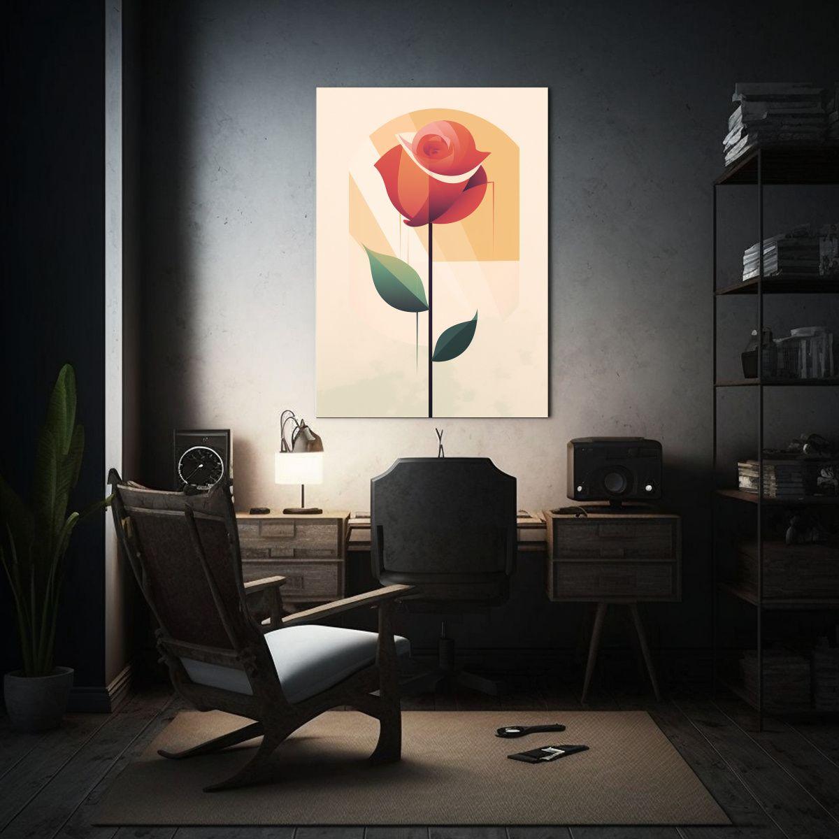 Pintura Decorativa Minimalista Con Impresionante 30x45cm-2
