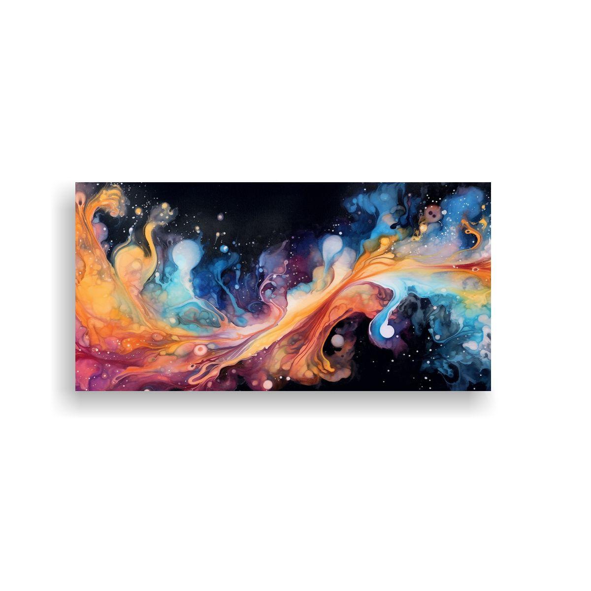 Pinturas Decorativas Abstractas Acuarela Modernas 120x60cm-0