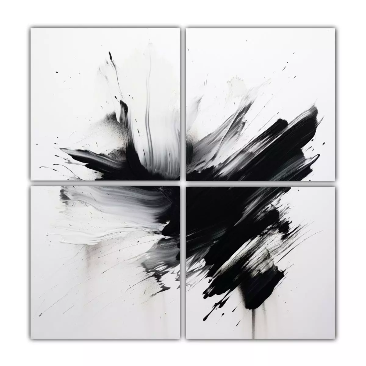 Pinturas Decorativas En Blanco Estilo Christopher 140x140 Cm-0
