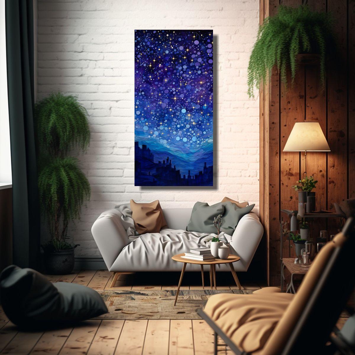 Pintura Abstracta De Arte Callejero Tonos De Arte 40x80cm-2