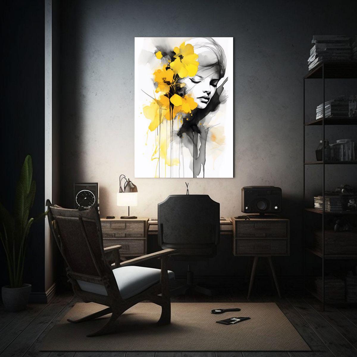 Pintura Decorativa Estilo Neonoir Con 60x90cm-2