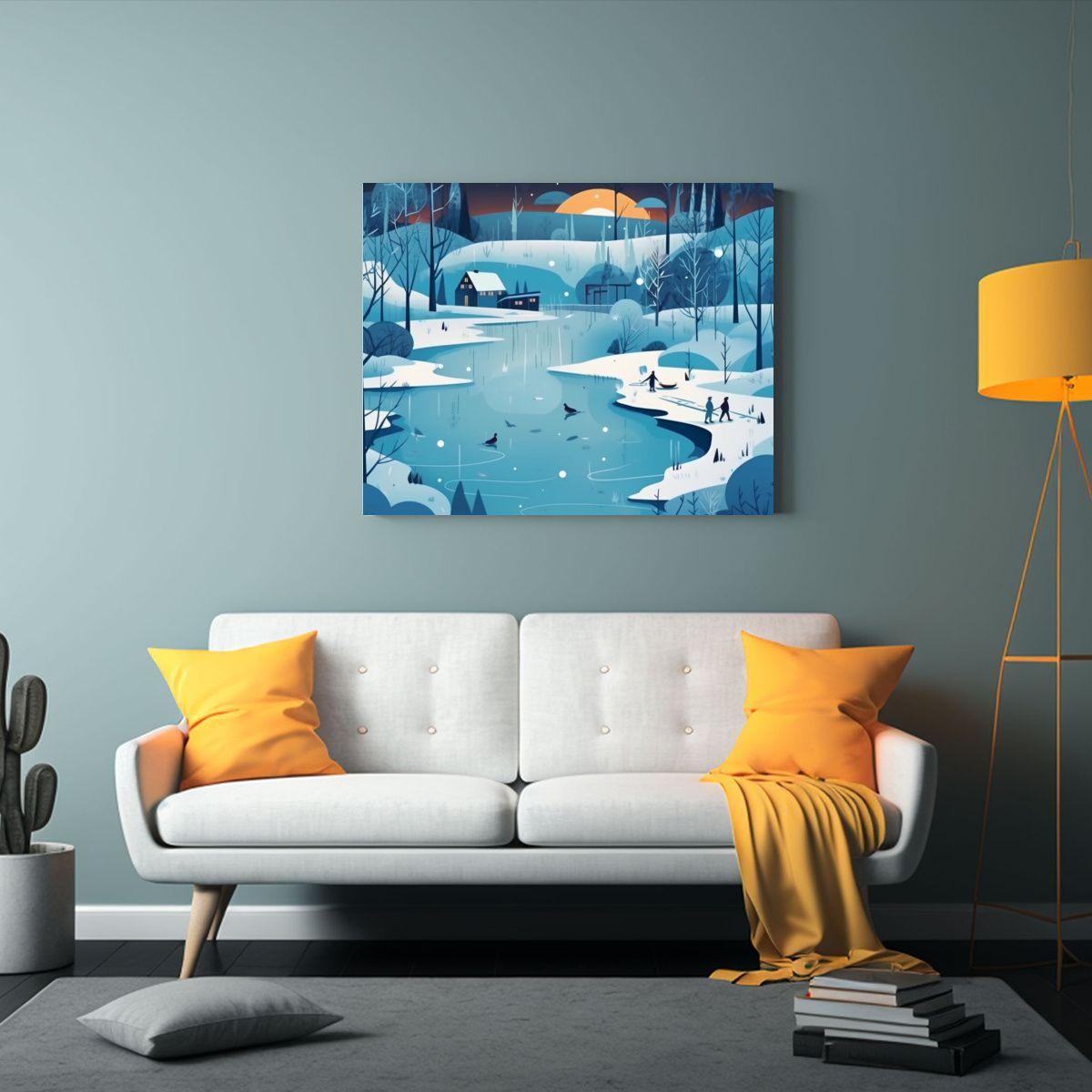 Cuadro Inspirador Para Decorar Tu Habitación Con Estilo Gal 90x60cm-2
