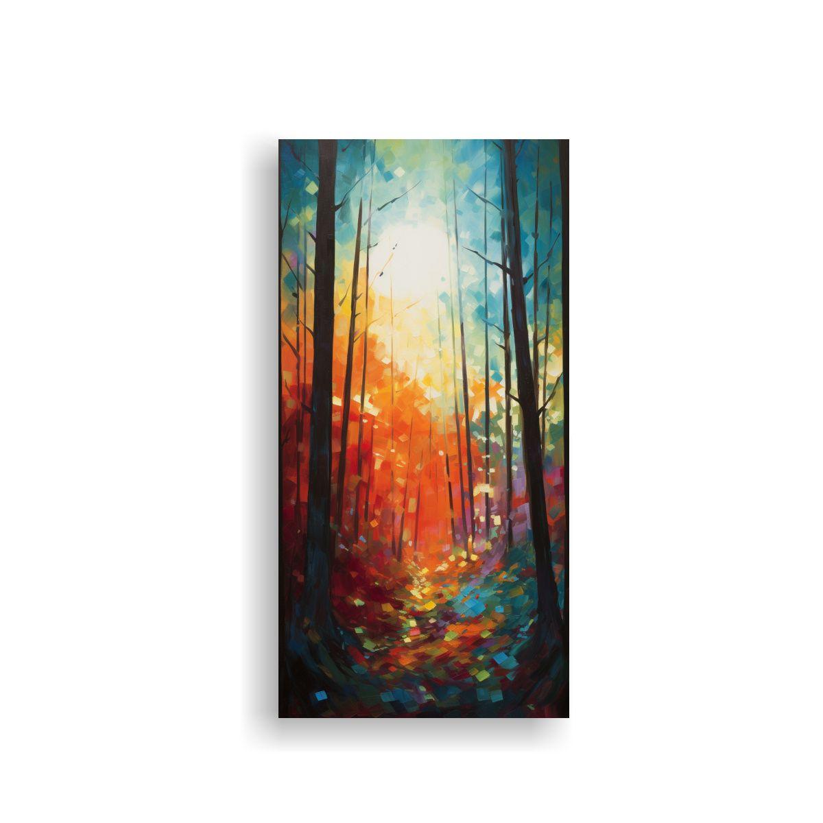 Pinturas Decorativas Encantadoras De Líneas 20x40cm-0