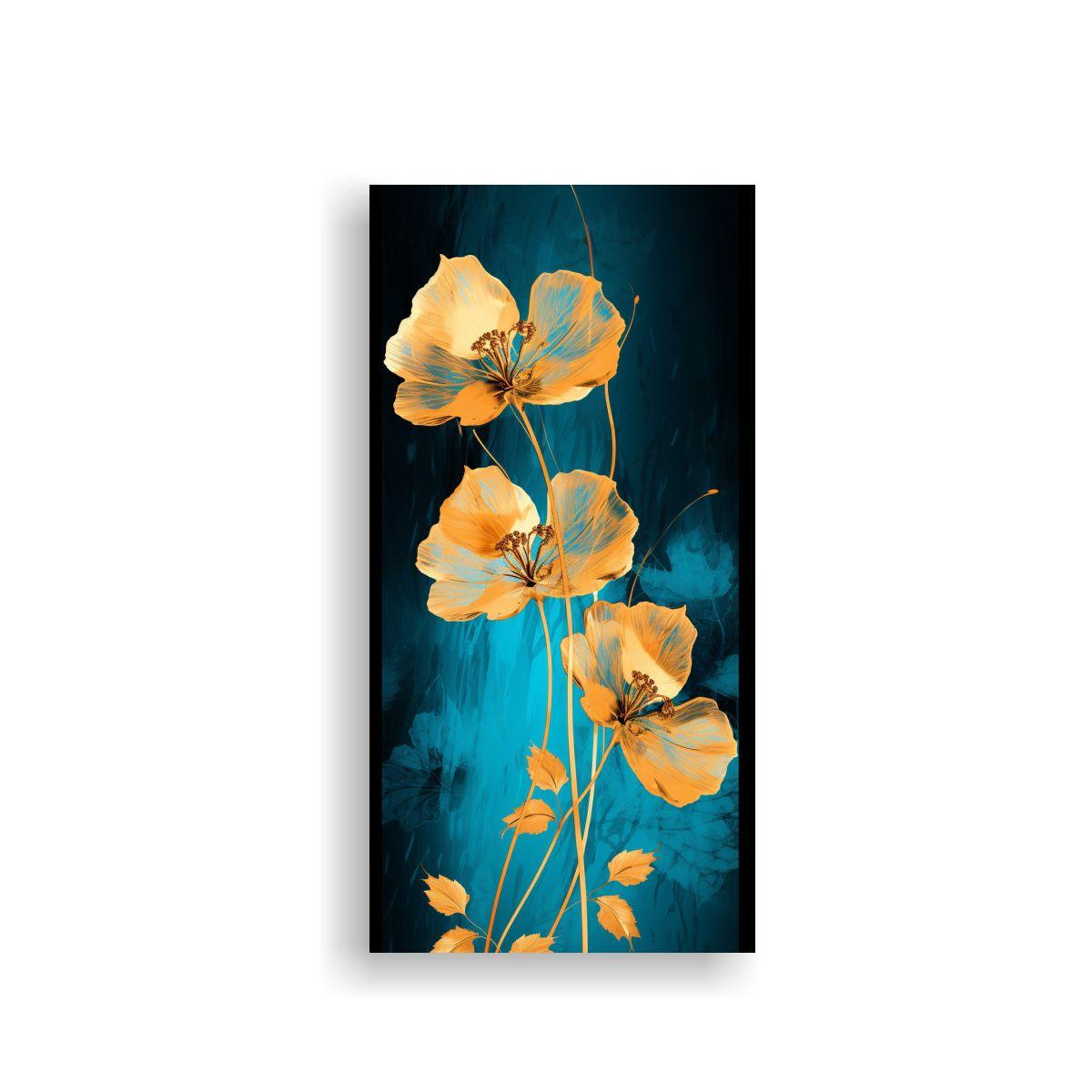 Cuadro Decorativo En Tela Con Colores Vibrantes Tu 50x100cm-0