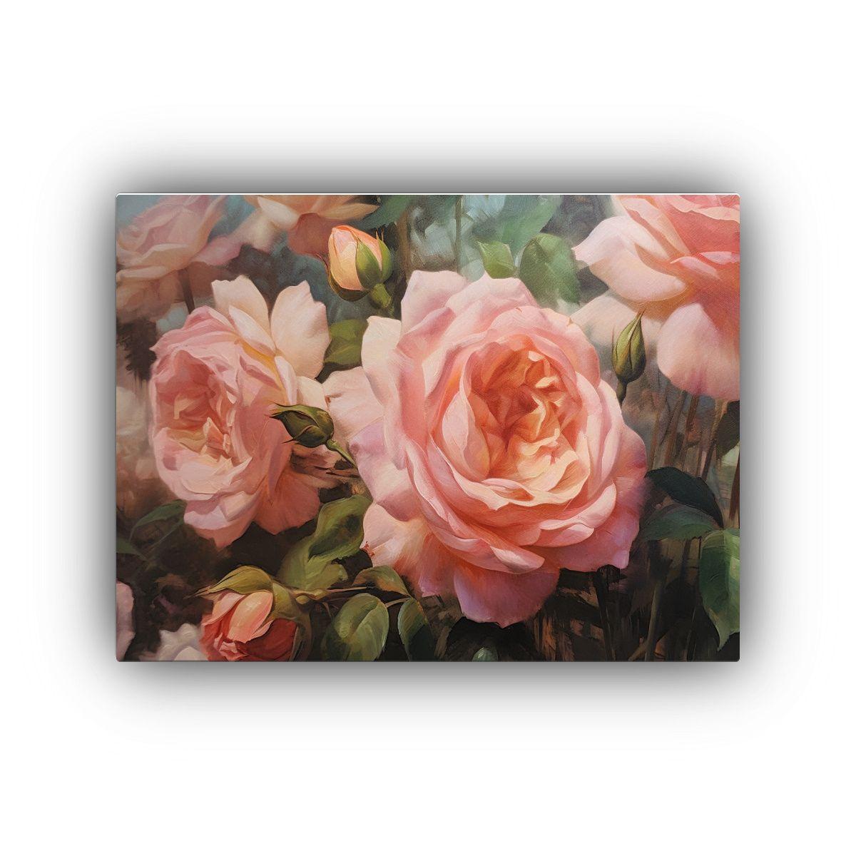 Pintura Al óleo De Inspiración Natural En Tela 120x80cm-0