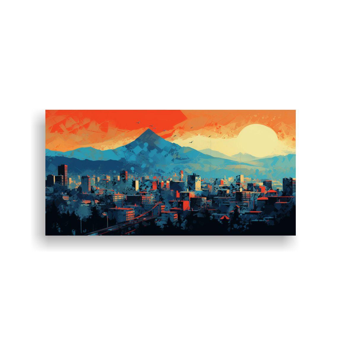 Pinturas Decorativas Vibrantes En Santiago, Chile 80x40 Cm-0