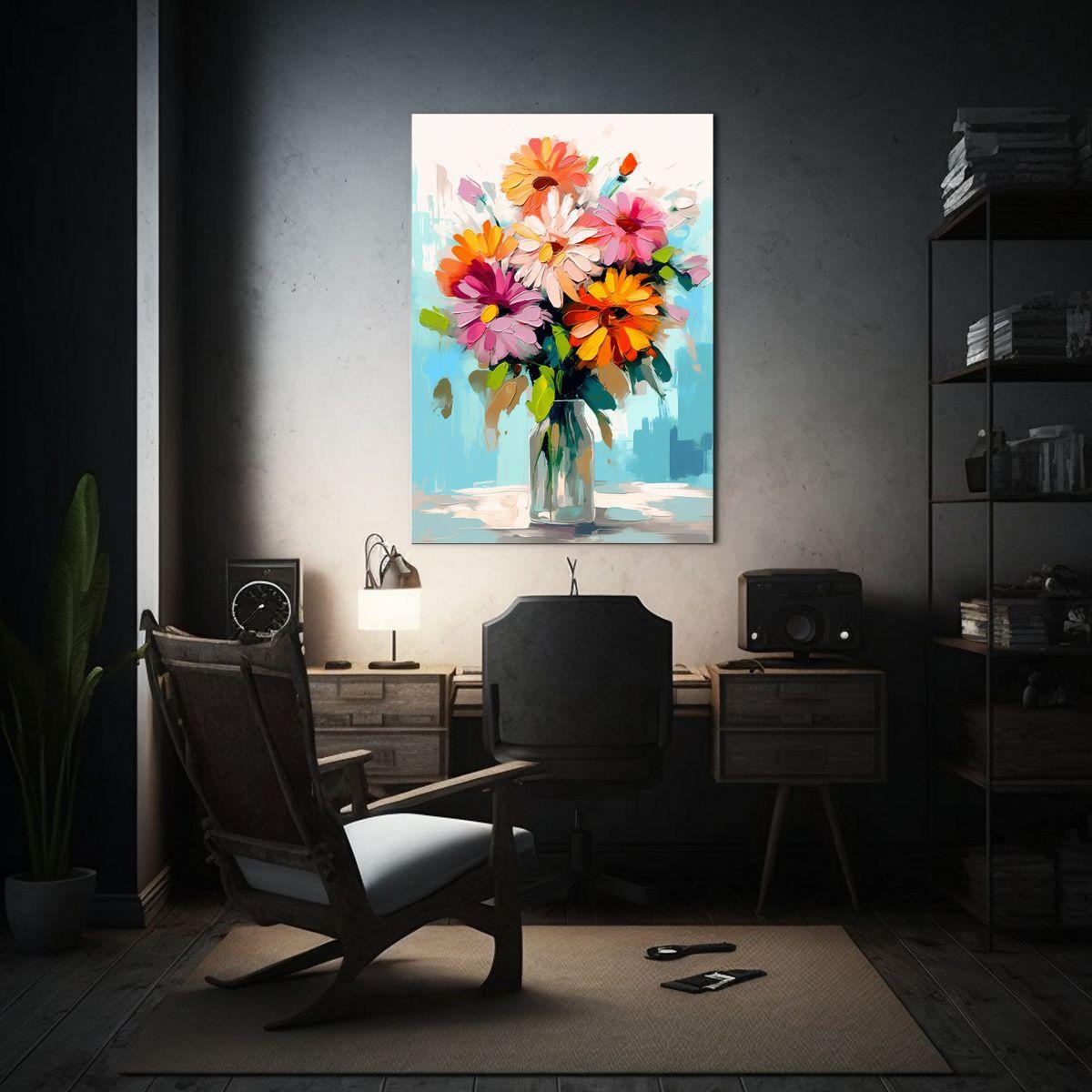 Cuadro Hermoso Armonía Del Extraordinario Arte 20x30cm-2