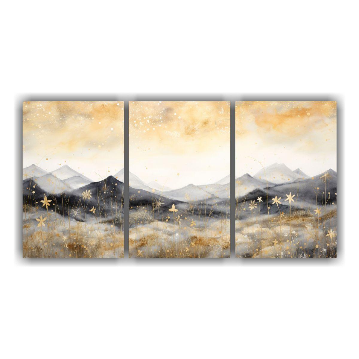 Pinturas De Paisajes De Montaña Con Estilo 240x120 Cm-0