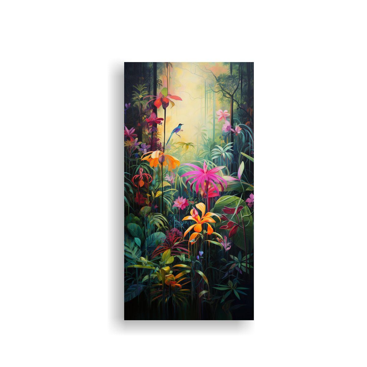 Pintura Decorativa Abstracta De La Intensidad 40x80cm-0