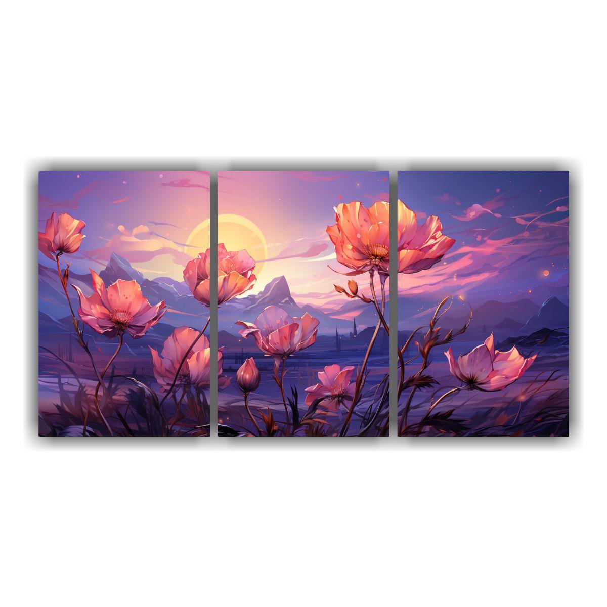Cuadros Modernos De Armonía En Hierbas Marigold 180x90 Cm-0