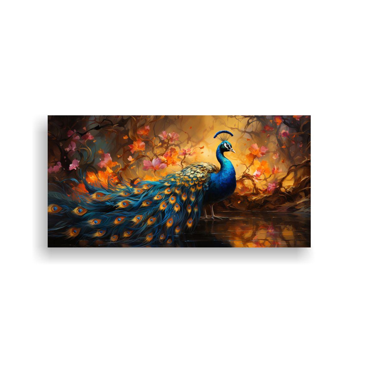 Lienzo Tela Diseño Estilo Pintura Estilo óleo Pa 60x30cm-0
