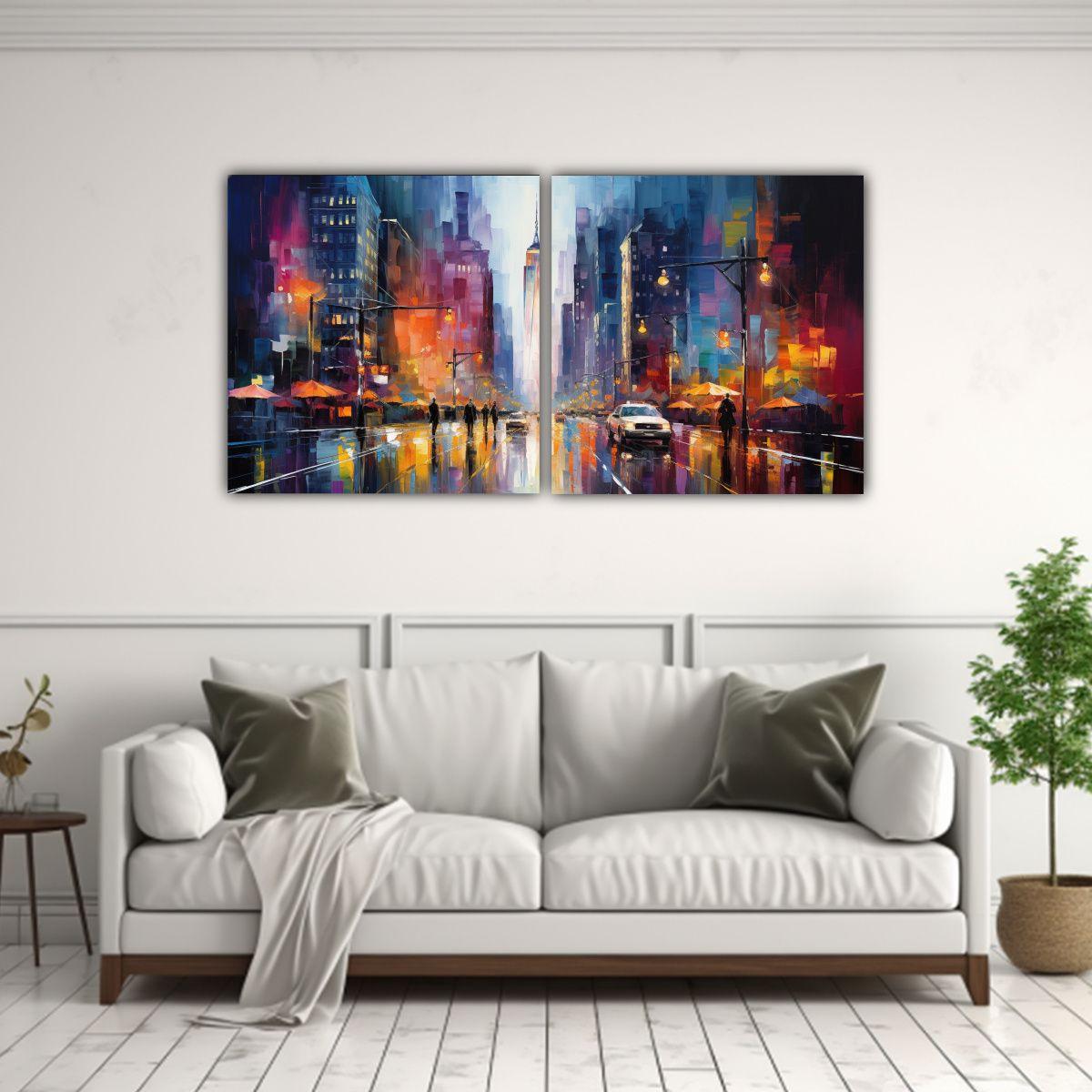 Cuadros Decorativos Impresos De Sensibilidad 80x40 Cm-2
