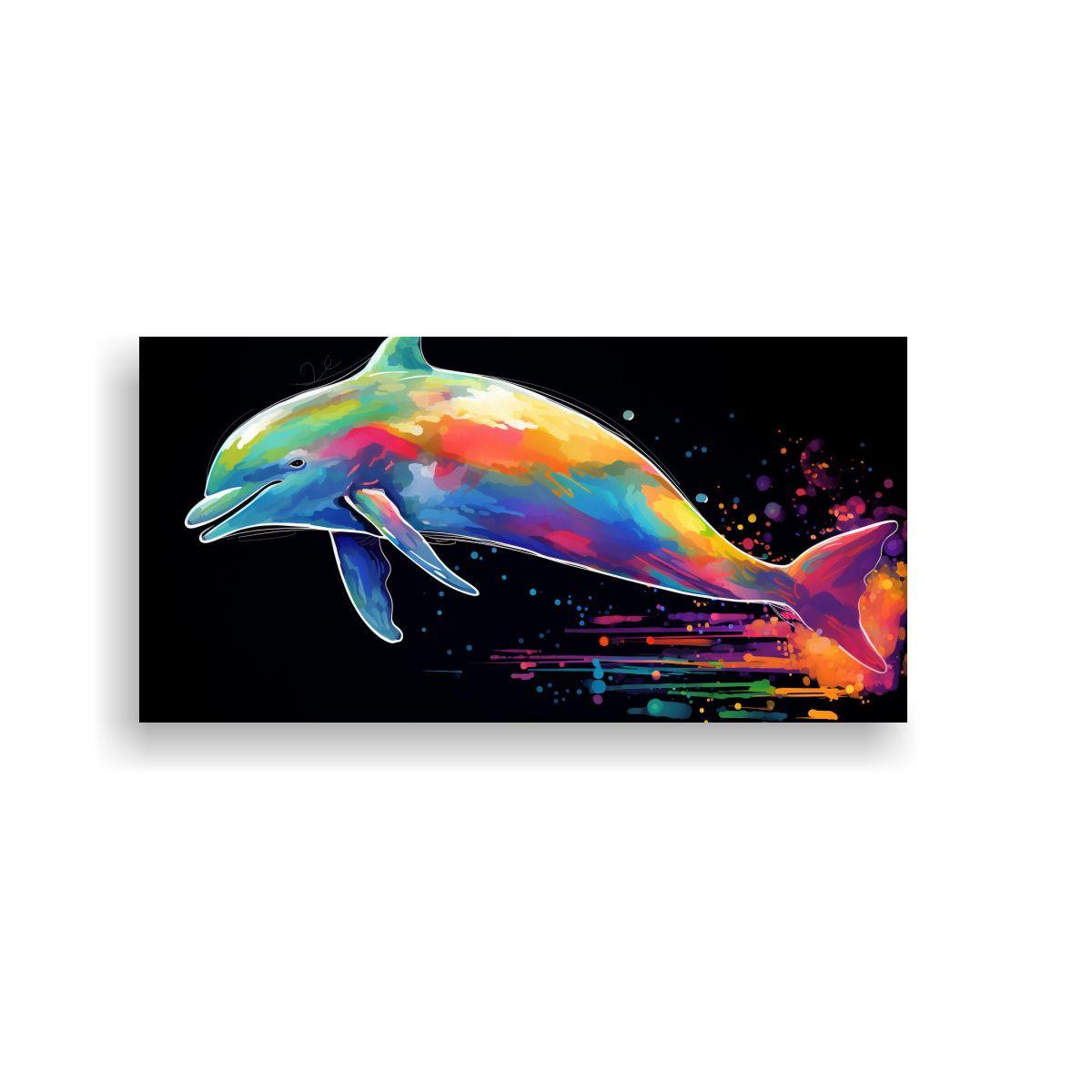 Pinturas Decorativas De Beluga En Colores Arcoíri 60x30cm-0