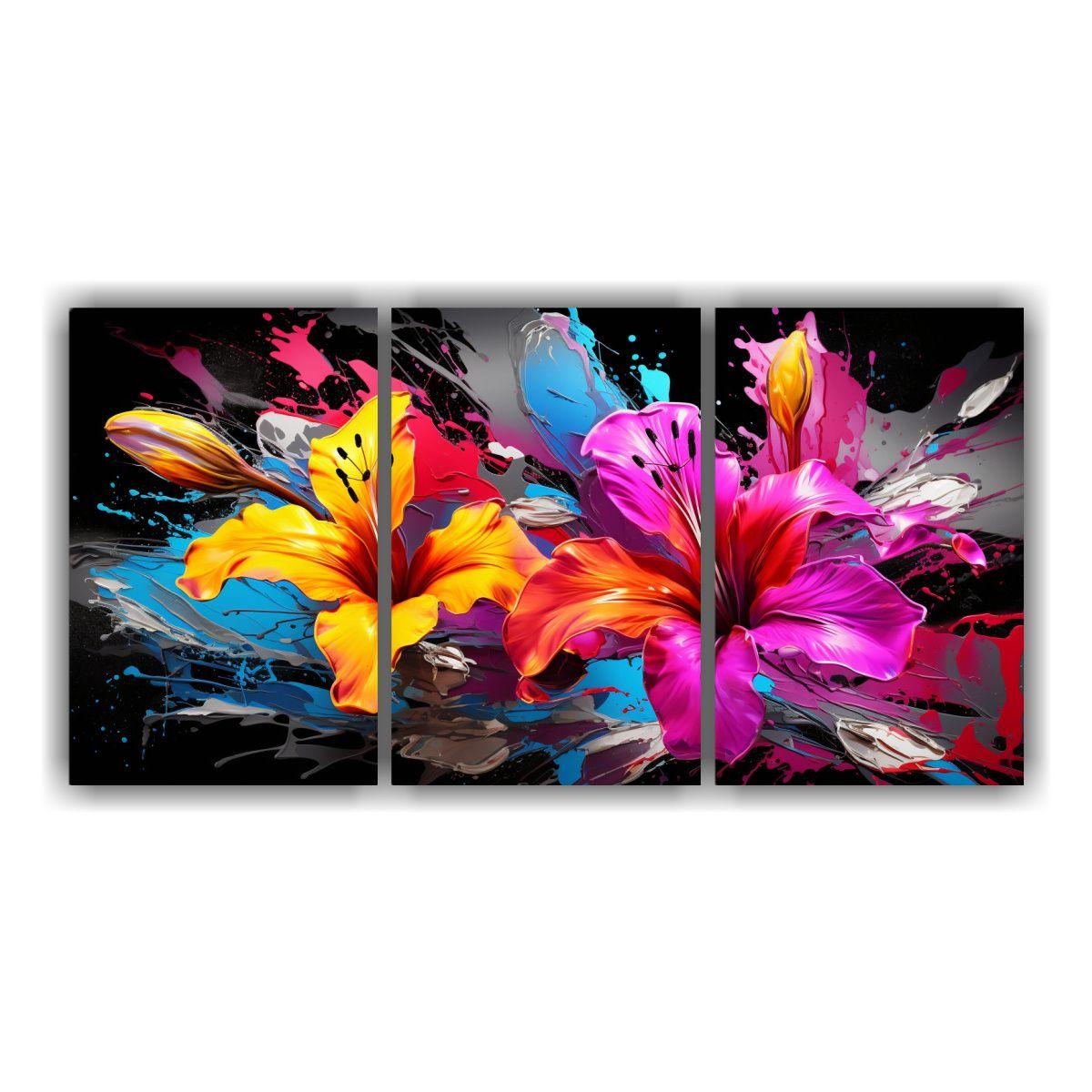 Pinturas De Pared Neonoir Intenso En Estilo Medio 240x120 Cm-0