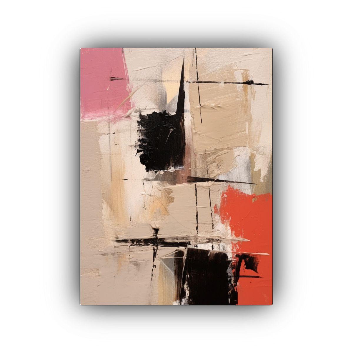 Cuadro Tema Arte Grafico Pintura Abstracta 60x90cm-0