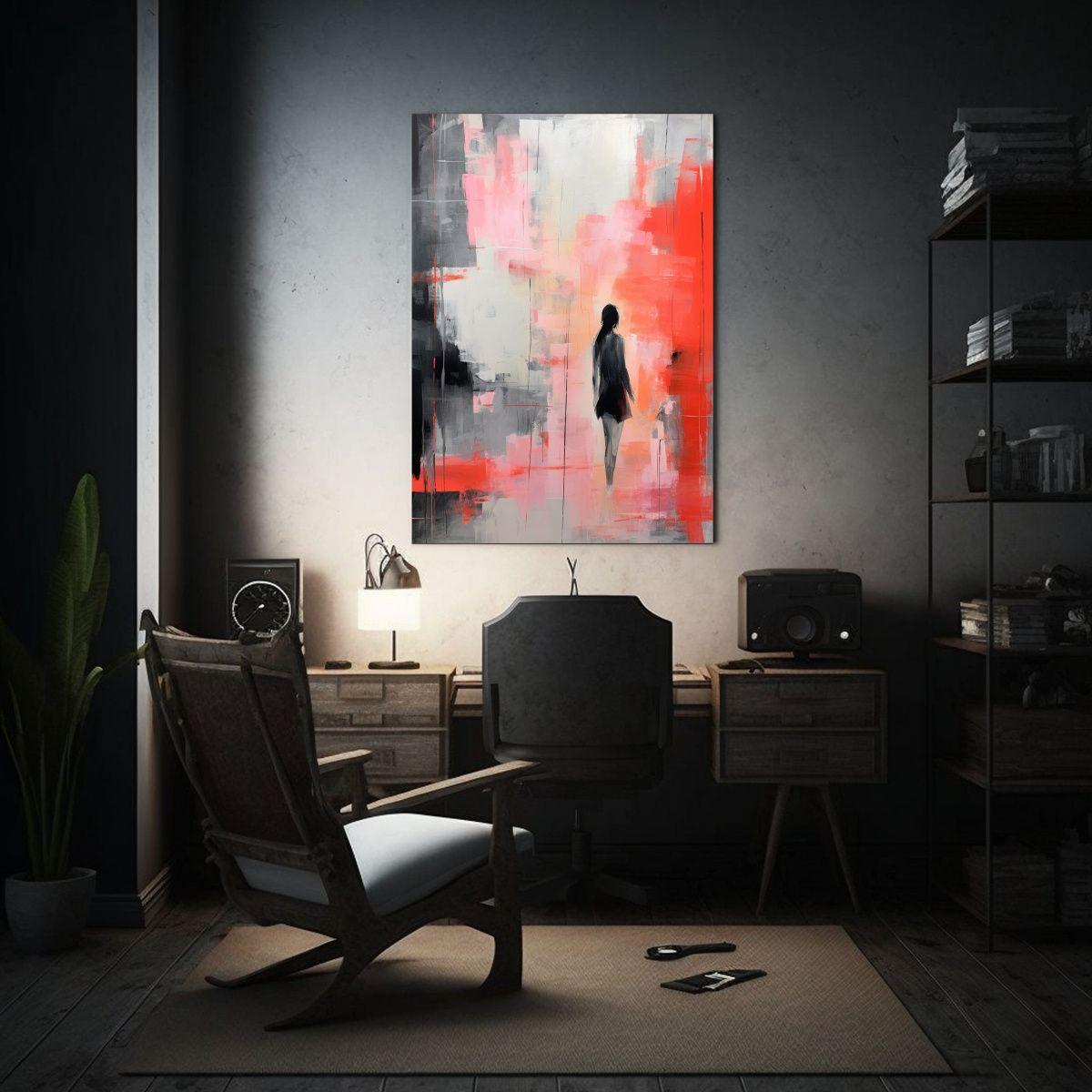 Lienzo De Tela Dibujo Resolución Alta Estilo L Decor Pintur 50x75cm-2