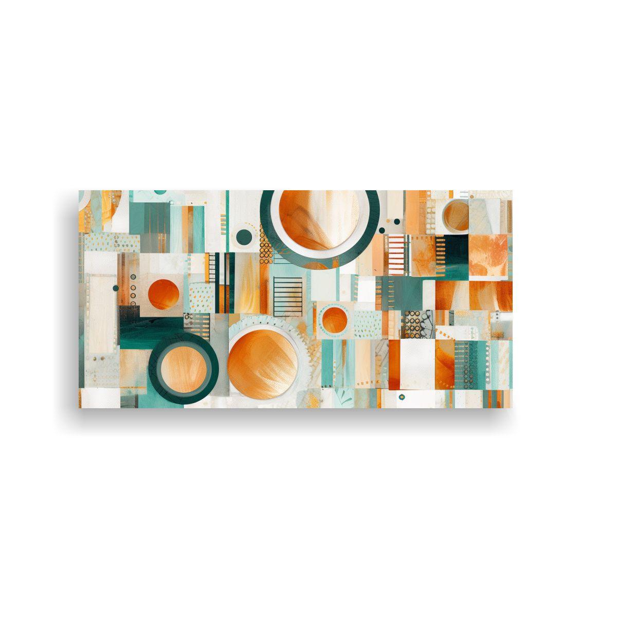 Pinturas Decorativas Japonesas Con Arte Abstracto 60x30cm-0