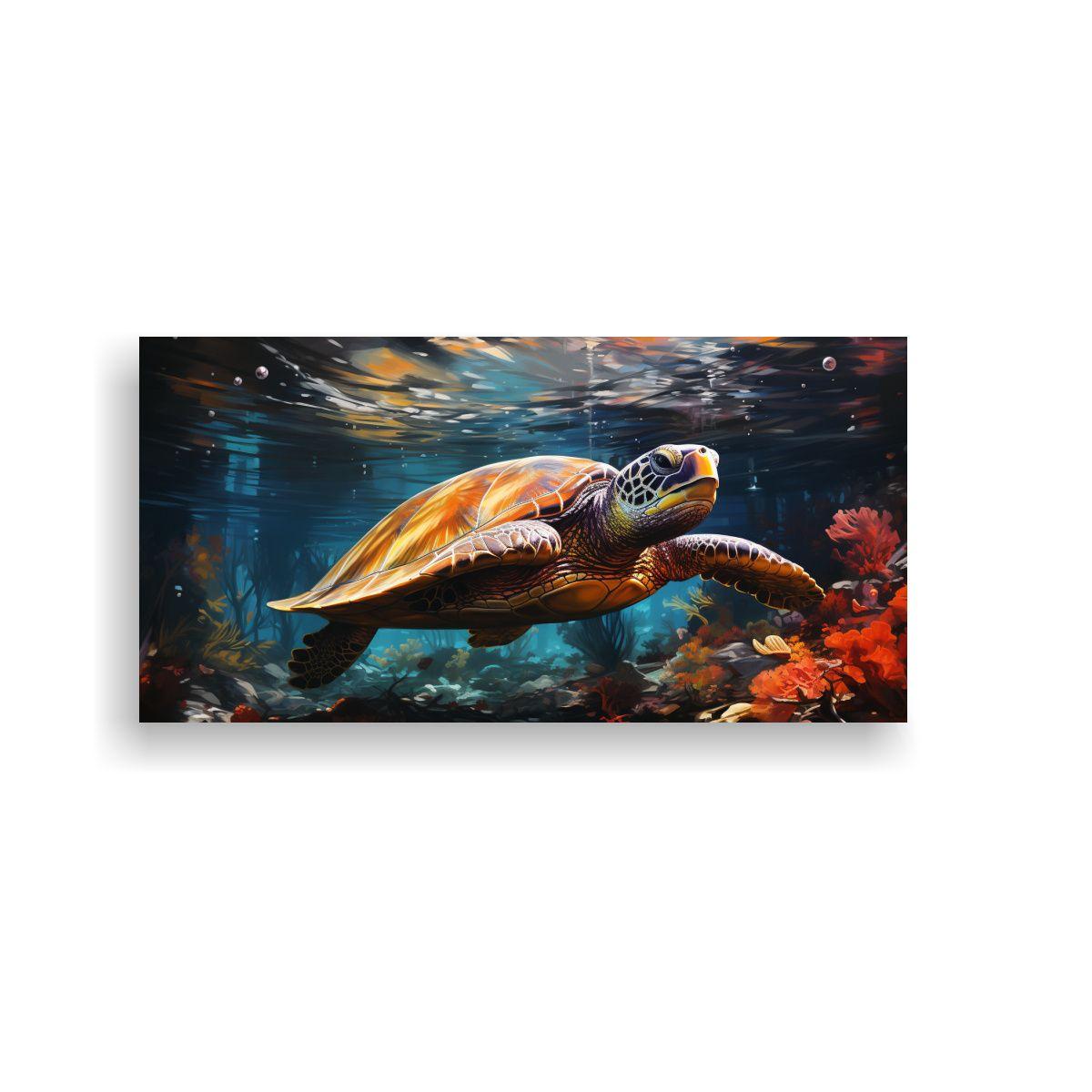 Cuadro Marino Original En Estilo Pintura Al Estilo 120x60cm-0