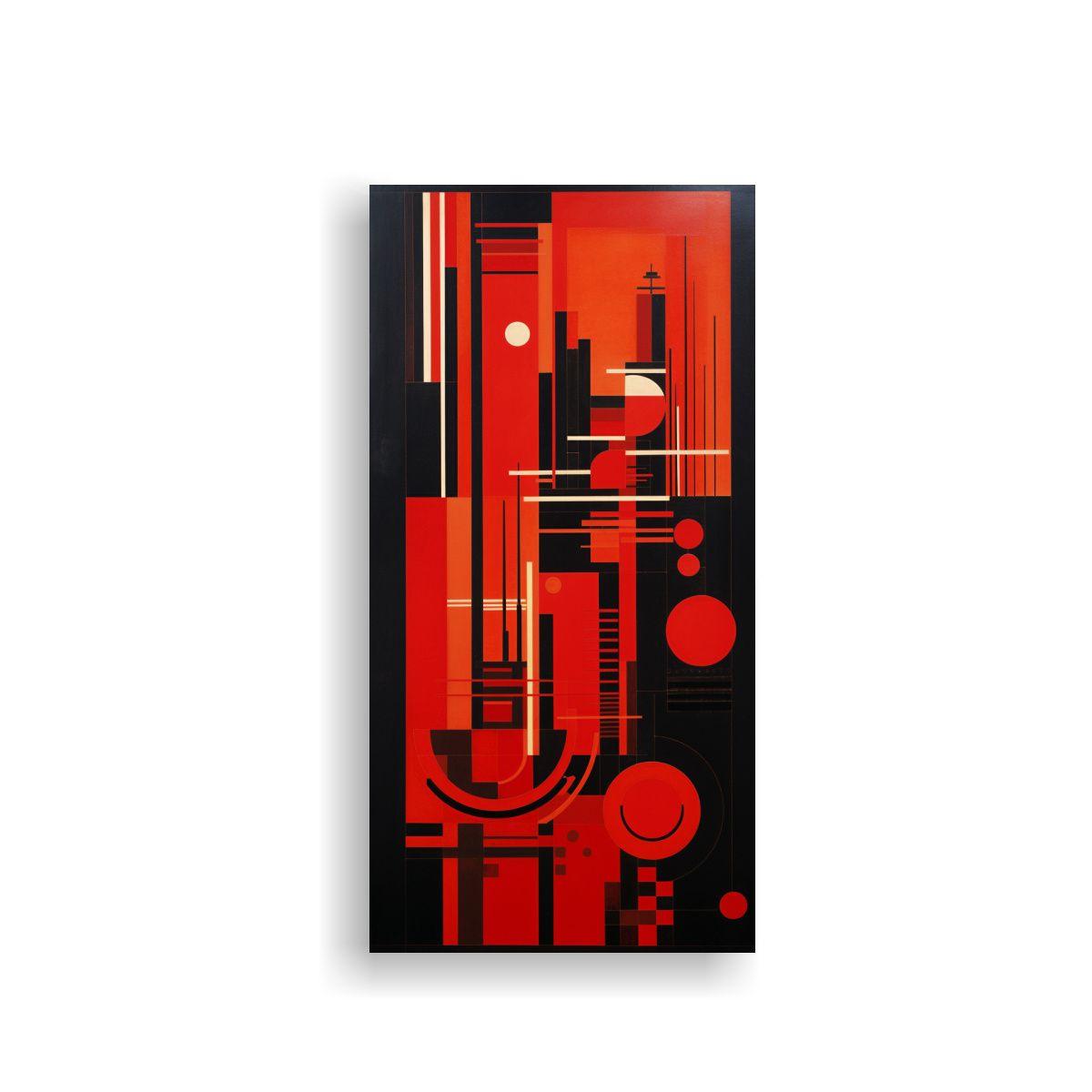 Lienzo De Tela Imagen Clásico Composición 50x100cm-0