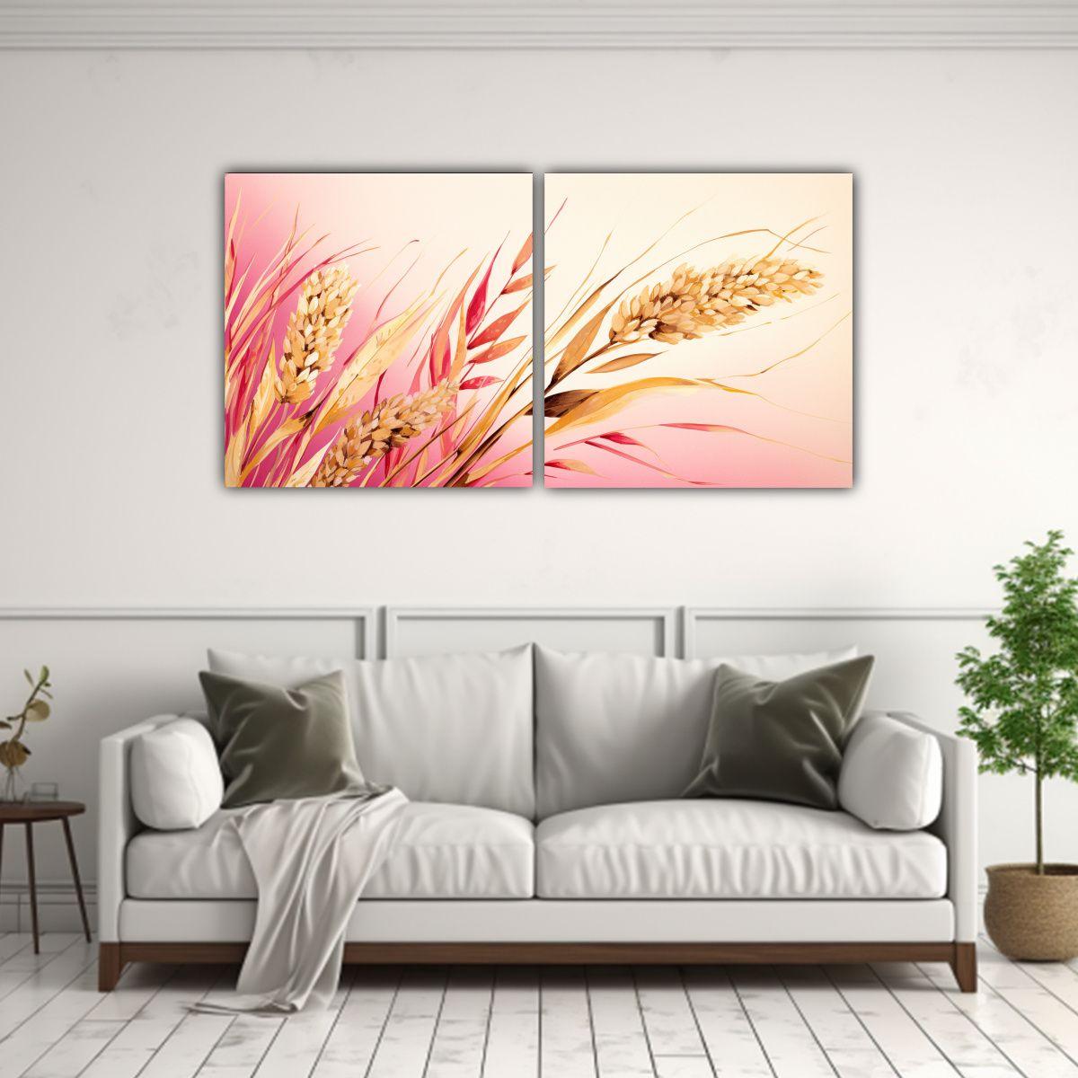 Pinturas Decorativas Dos Artes Patron En Intenso 40x20 Cm-2