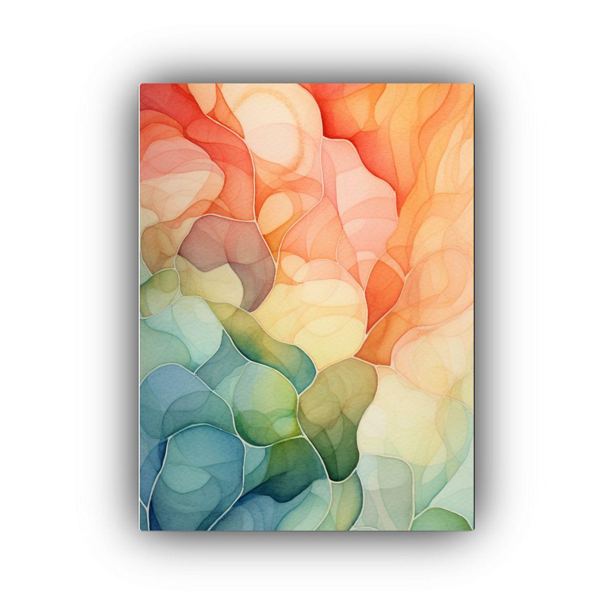 Pintura Decorativa En Lienzo Relieve, 40x60cm-0