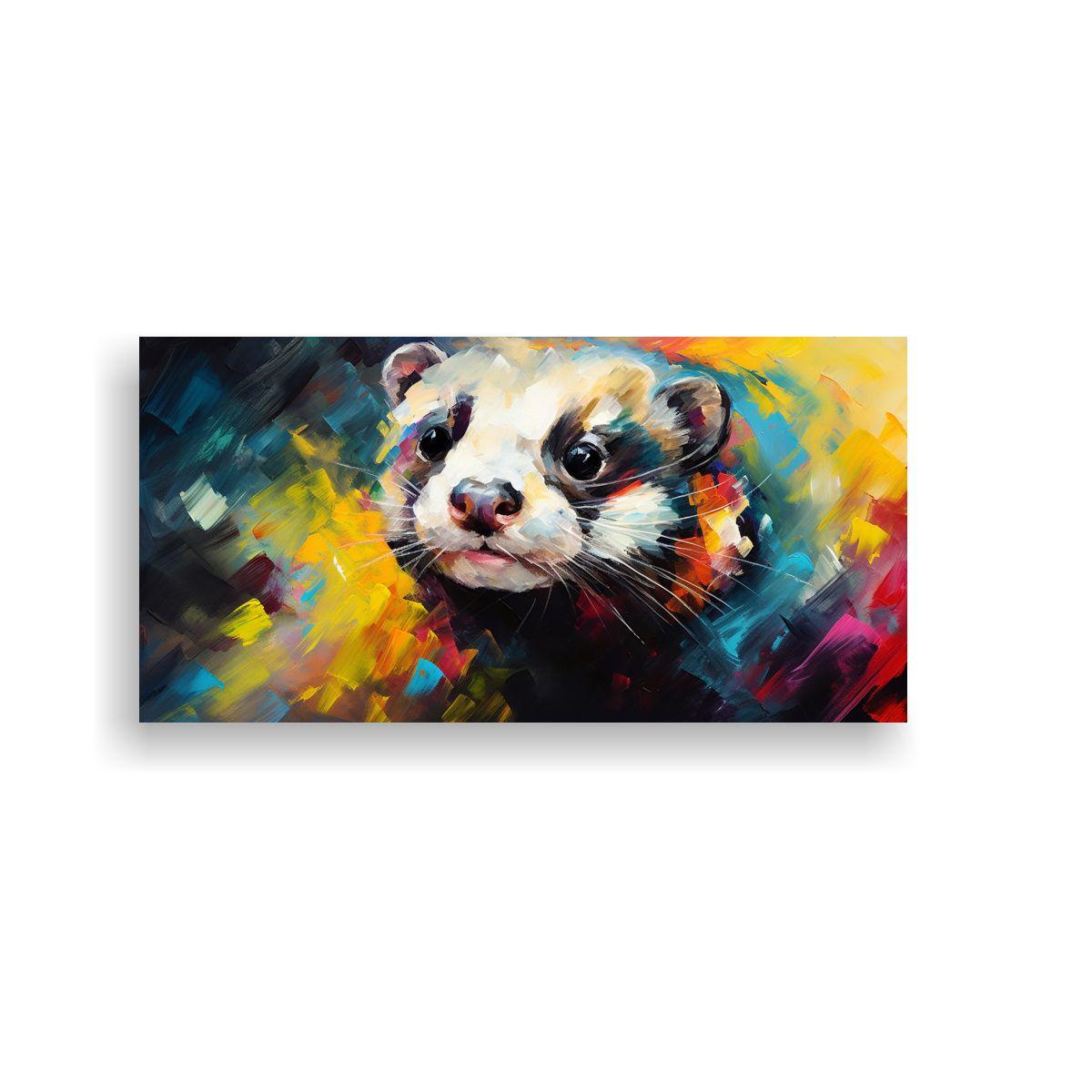 Pintura En Bastidor De Escena Inspiradora Con Hur 100x50cm-0