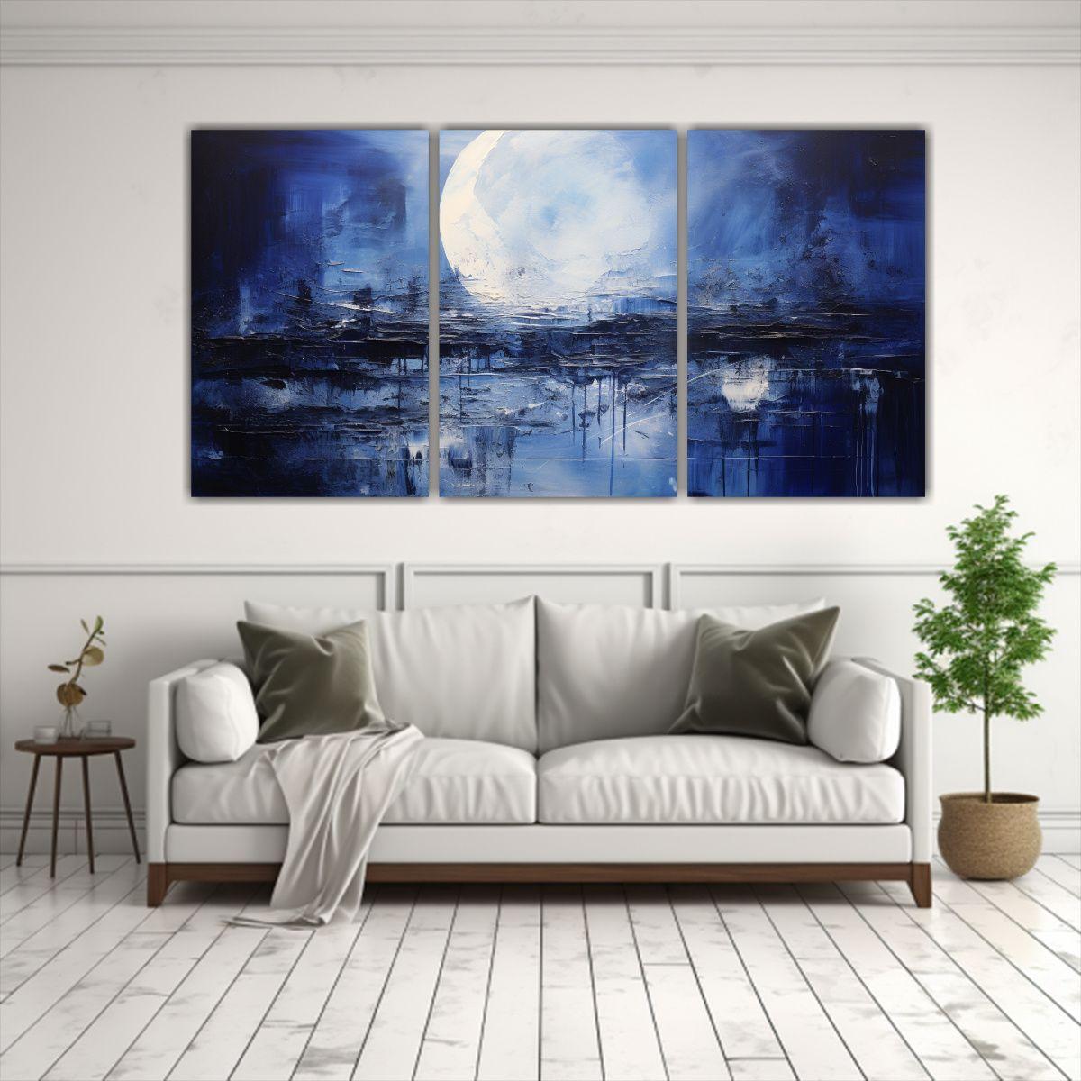 Pinturas Decorativas En Bastidor: Interpretación 120x60 Cm-2
