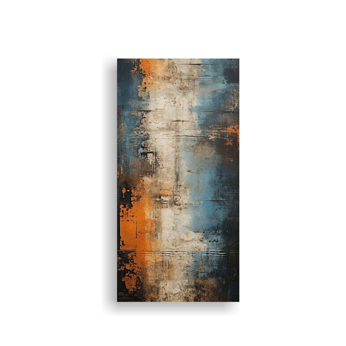 Cuadro Diseño Duradero Textura Grunge 50x100cm-0