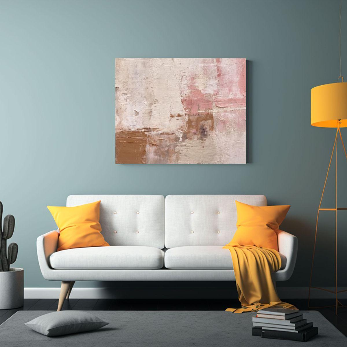 Cuadro Abstracto Inspirado En El Estilo De Mark Rothko Con T 120x80cm-2