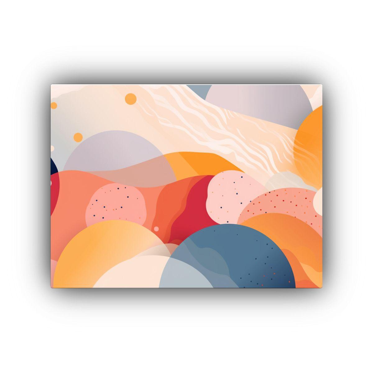 Fondo Colorido Abstracto En Tonos Visuales Para Decoración  40x30cm-0