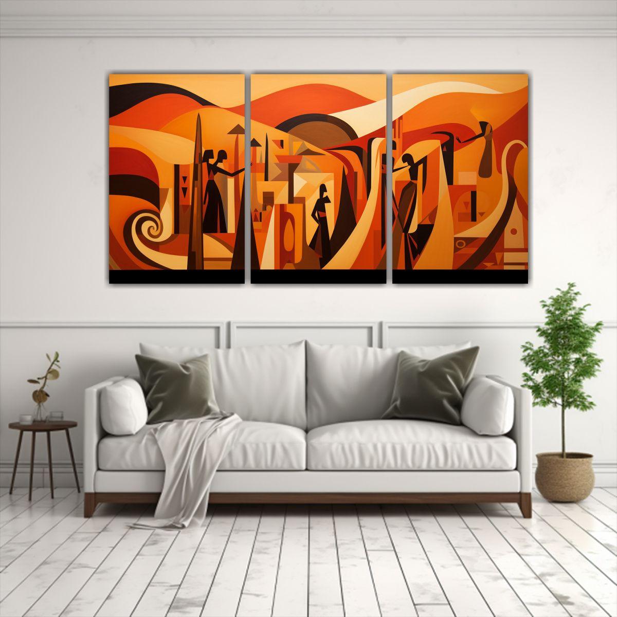 Cuadros Decorativos Temáticos De Estilo Galería 150x75 Cm-2