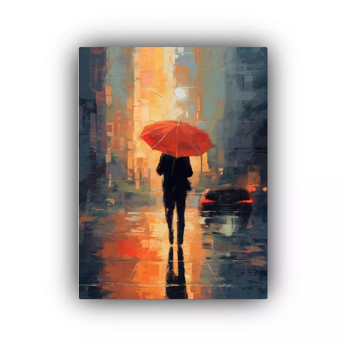 Pinturas Decorativas De Arte Vanguardia Alegre 40x50cm-0