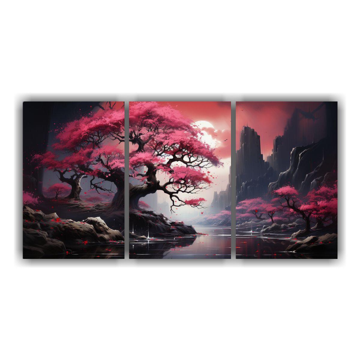 Pinturas Decorativas Estilo Galería Enigmático 120x60 Cm-0