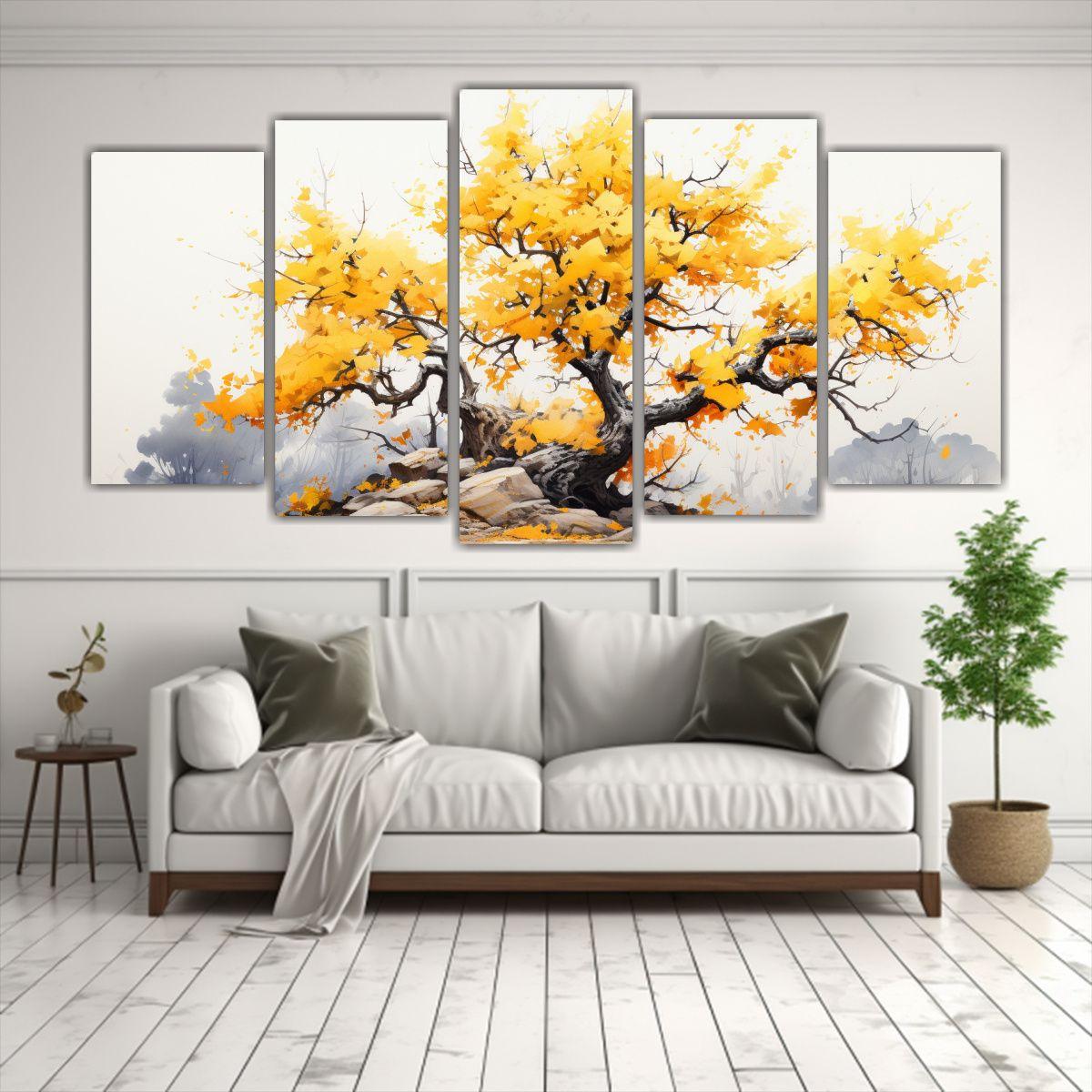 Pinturas Decorativas De Tela En Movimiento 250x125 Cm-2