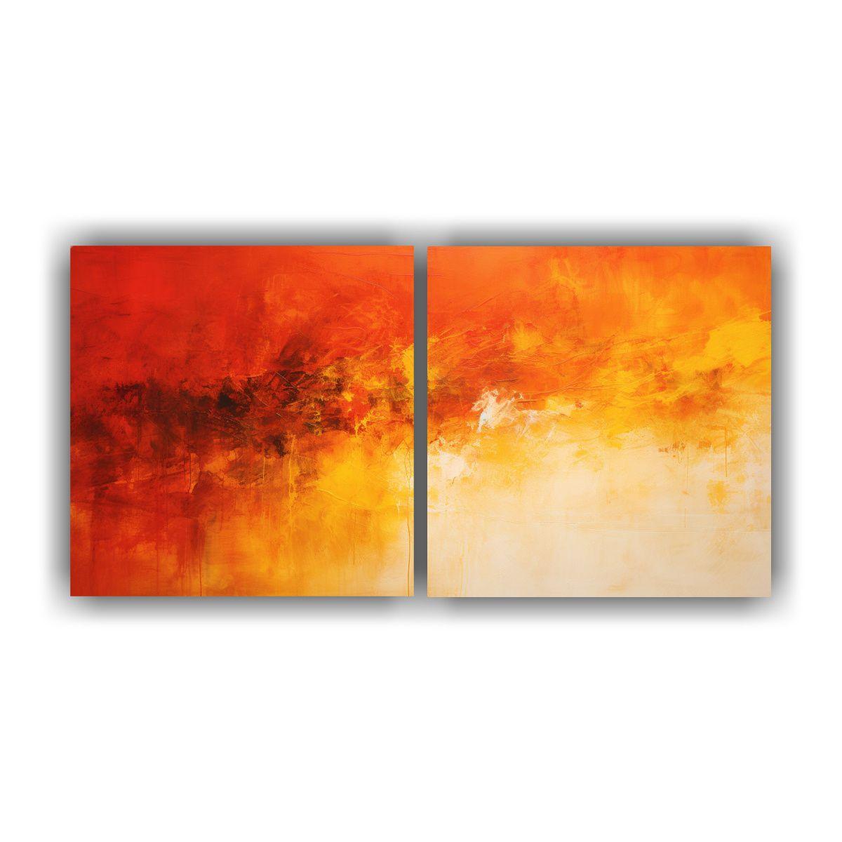 Cuadros Abstractos De Estilo Galería 100x50 Cm-0