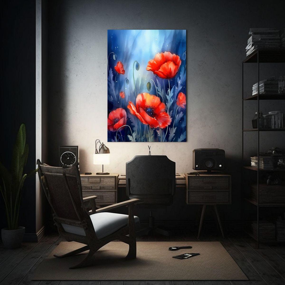 Tela En Bastidor Calidos Modernidad Acuarela 20x30cm-2