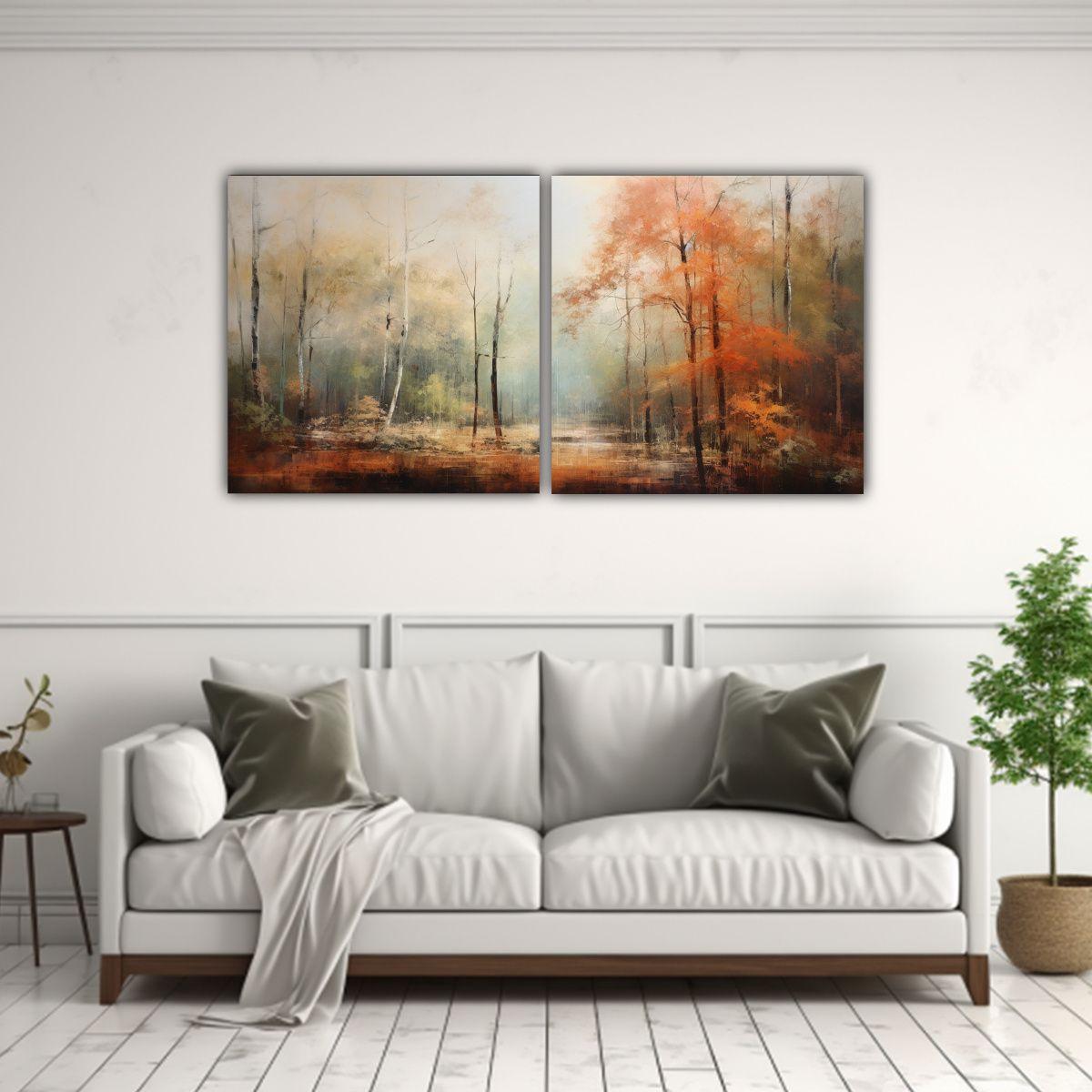 Pintura Al óleo Y Cera Fría Con Luz Dinámica 40x20 Cm-2