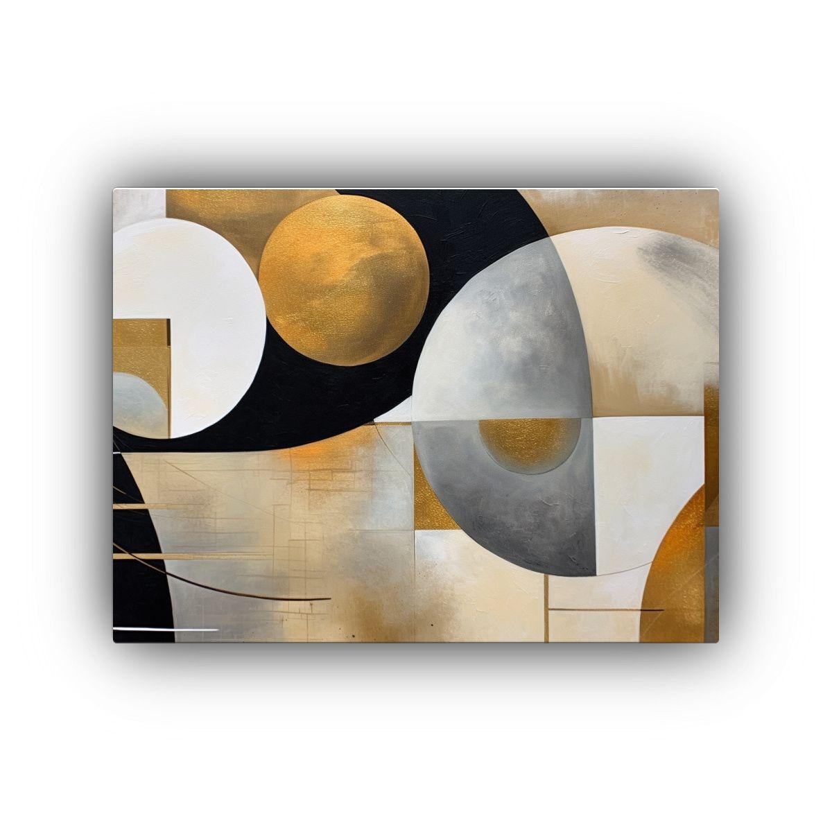 Pintura Floral Abstracta En Estilo Realista Para Decoración 120x80cm-0