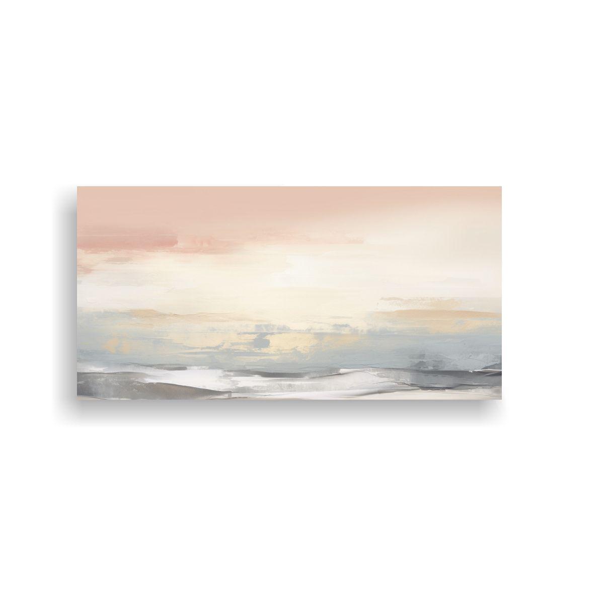 Pinturas Abstractas Minimalistas Para Decoración 40x20cm-0