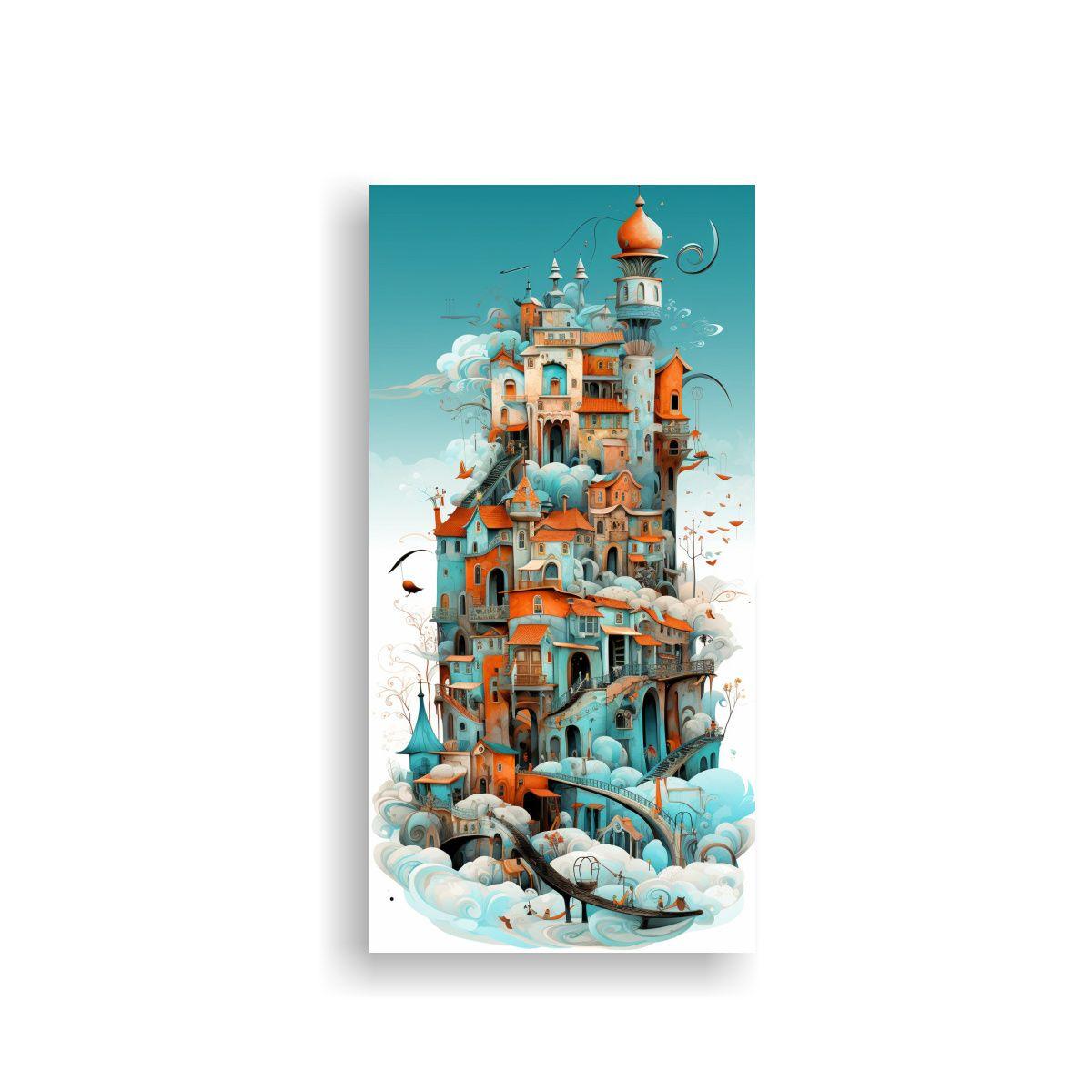 Cuadros Arte Espectacular Calidez De La Editorial 30x60 Cm-0